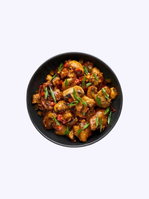 Mushroom  Manchurian Chilli Hot Garlic 65 Pepper